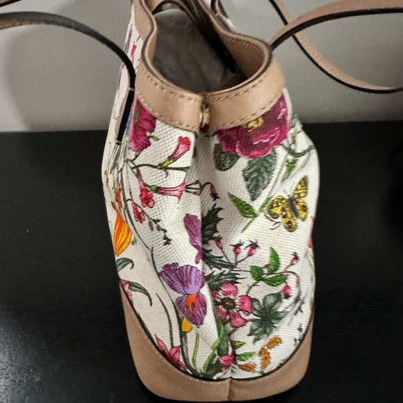GUCCI Limited Edition Japanese Flora Printed Coated Canvas Leather EUC - Picture 15 of 15